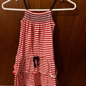 Girls OshKosh B'gosh Red and White Striped dress
